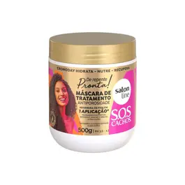 MASCARA CABELO SALONLINE SOS CACHOS ANTIPOROSIDADE 500G