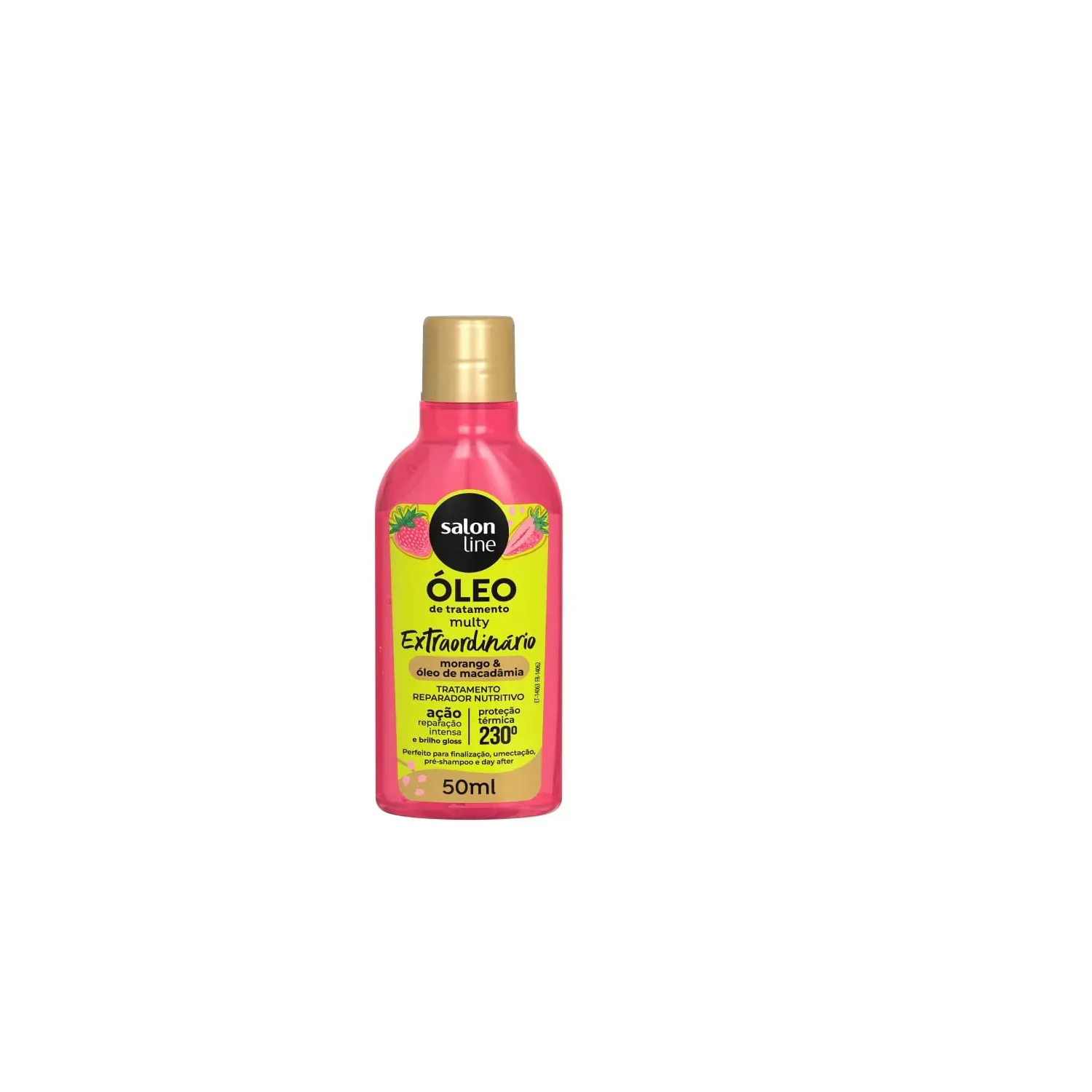 OLEO CABELO SALONLINE MULTY EXTRAORDINARIO MORANGO 50ML
