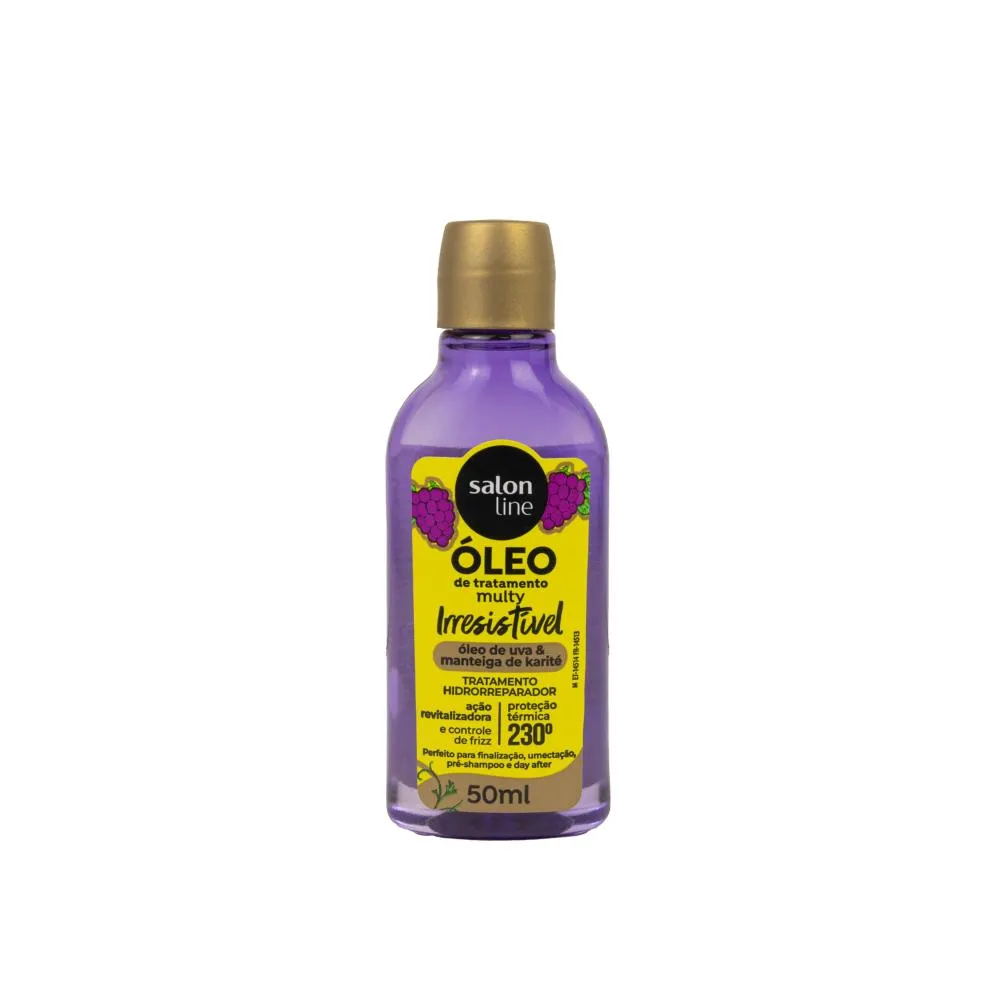 OLEO CABELO SALONLINE MULTY IRRESISTIVEL UVA 50ML