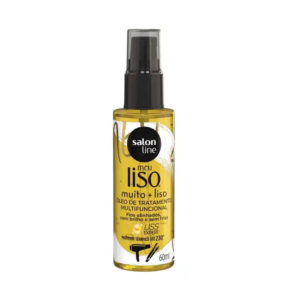 OLEO CABELO SALONLINE MEU LISO MUITO + LISO 60ML