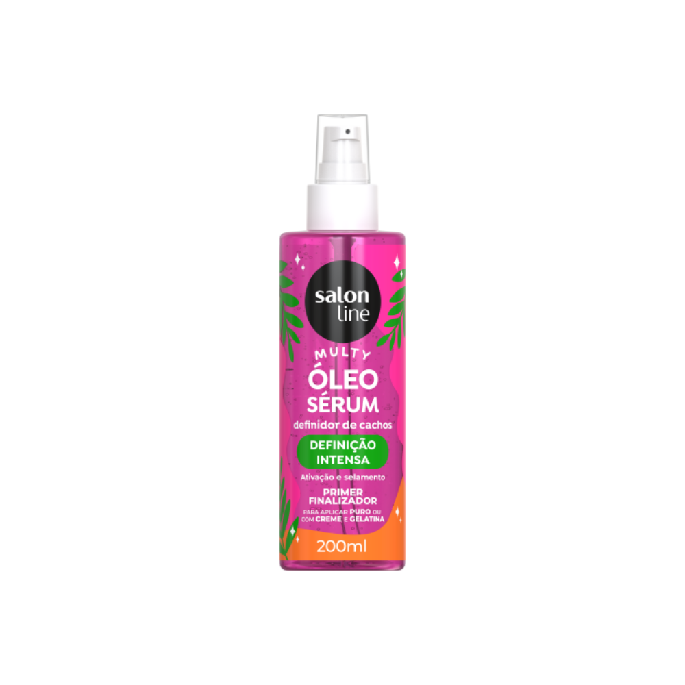 OLEO CABELO SALONLINE MULTY OLEO SERUM DEFINICAO INTENSA 200ML