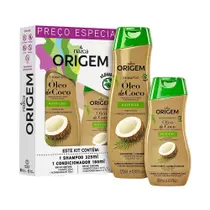 KIT SH 325ML + COND 180ML NAZCA ORIGEM OLEO DE COCO