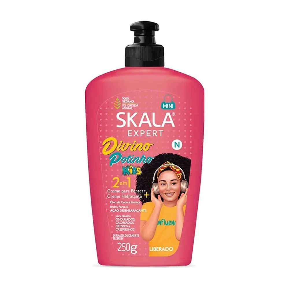 CREME PENTEAR SKALA KIDS DIVINO POTINHO 250ML