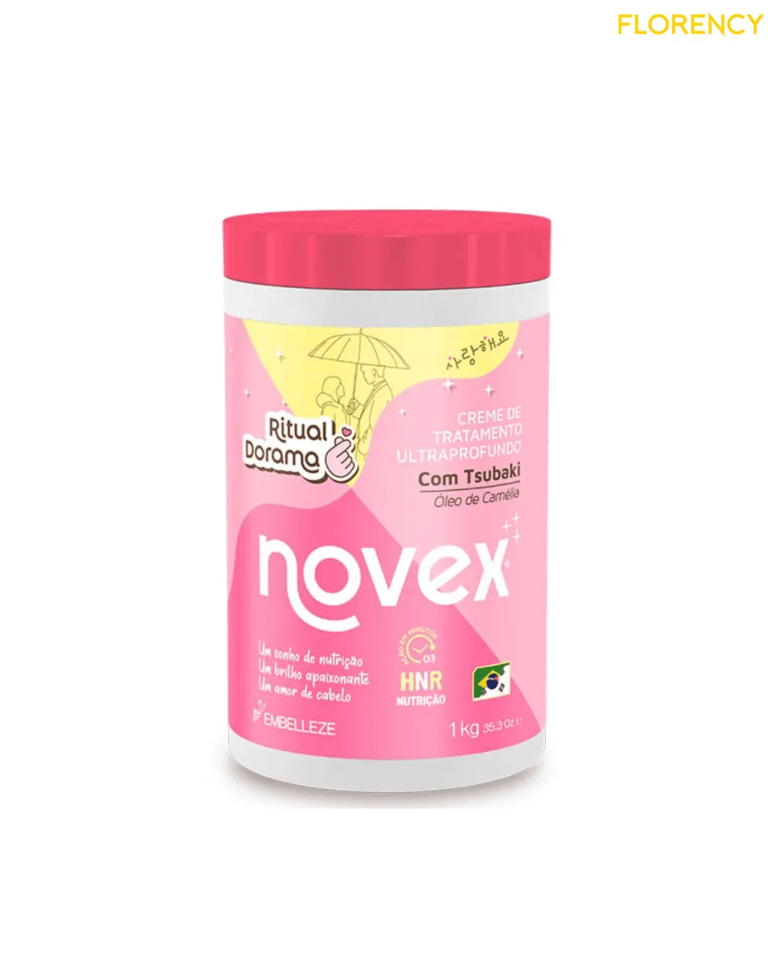 CREME TRATAMENTO NOVEX RITUAL DORAMA 1KG