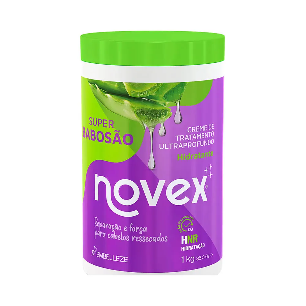 CREME TRATAMENTO NOVEX SUPER BABOSAO 1KG
