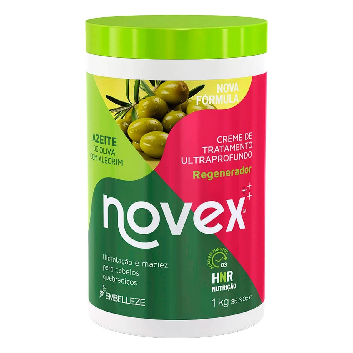 CREME TRATAMENTO NOVEX AZEITE DE OLIVA 1KG