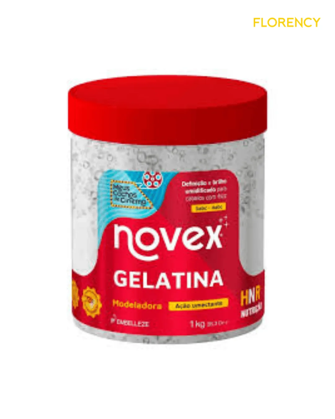 GELATINA CABELO NOVEX MEUS CACHOS DE CINEMA 1KG