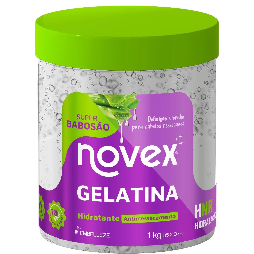 GELATINA CABELO NOVEX SUPER BABOSAO 500G