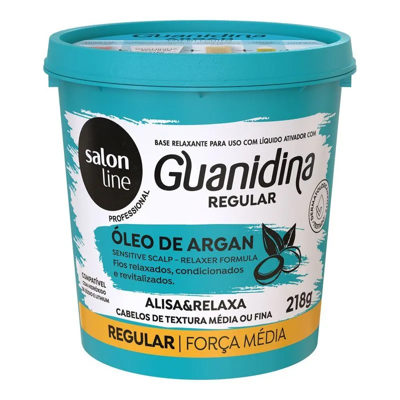 ALISANTE GUANIDINA SALONLINE SUPER OLEO DE ARGAN 218G