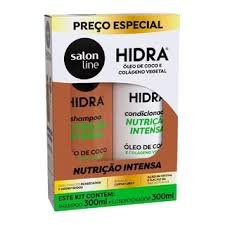 KIT SH+COND 300ML SALONLINE HIDRA OLEO DE COCO