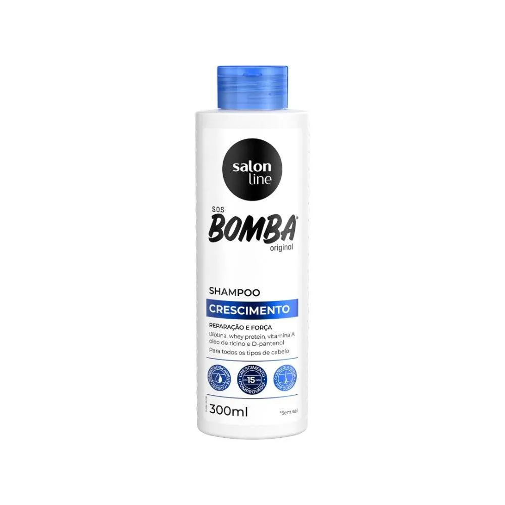 SHAMPOO SALONLINE BOMBA ORIGINAL 300ML
