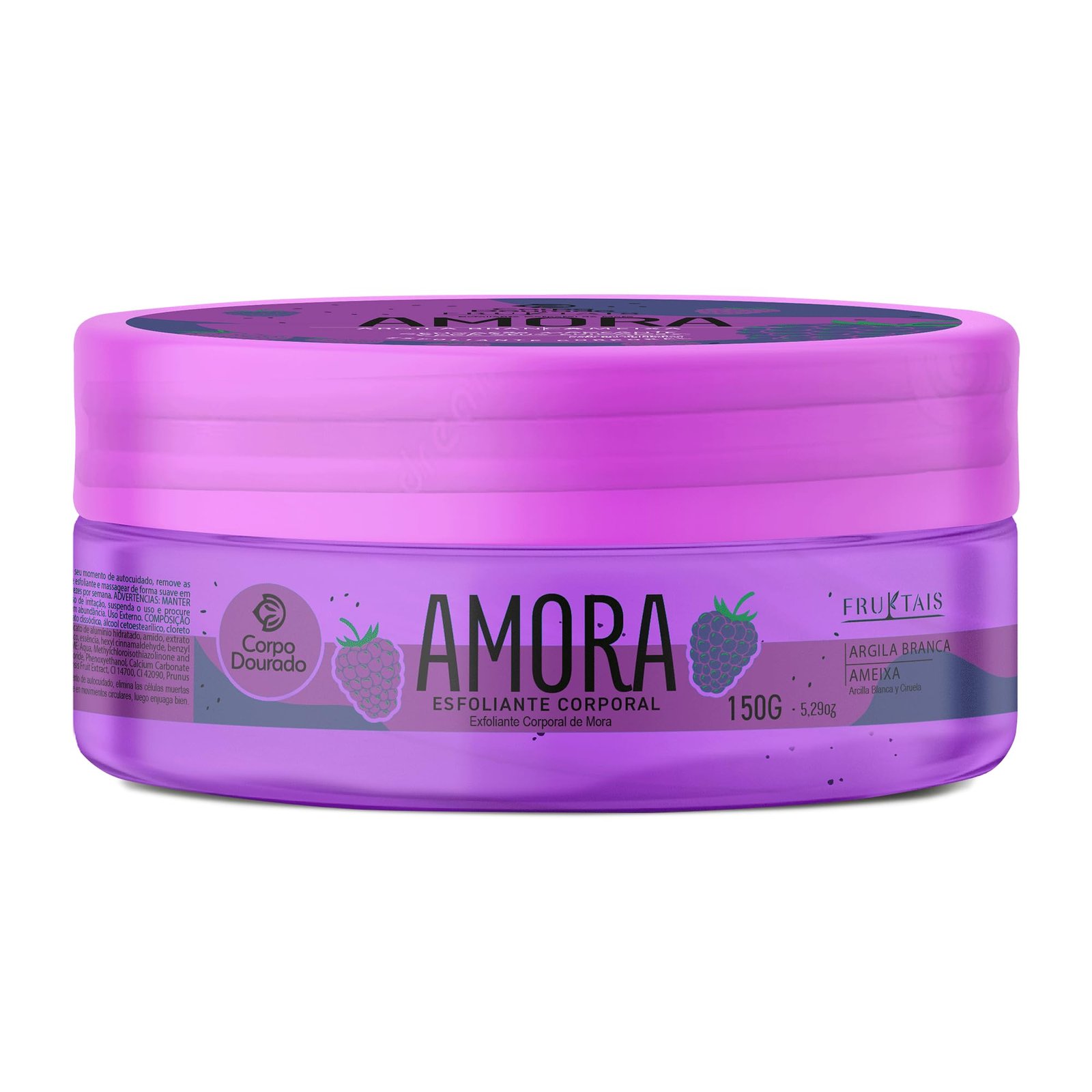 ESFOLIANTE AMORA CORPO DOURADO 150G