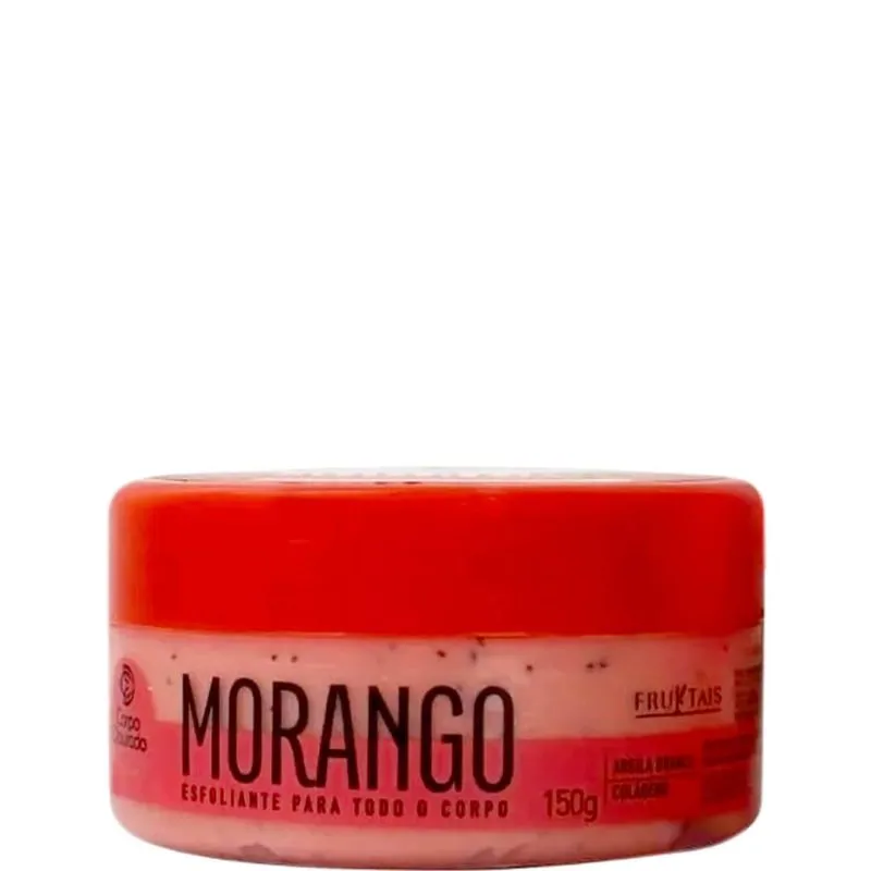 ESFOLIANTE MORANGO CORPO DOURADO 150G