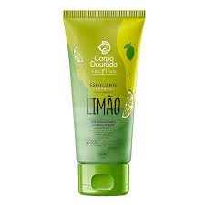 SABONETE LIQUIDO ESFOLIANTE CORPO DOURADO LIMAO 180ML