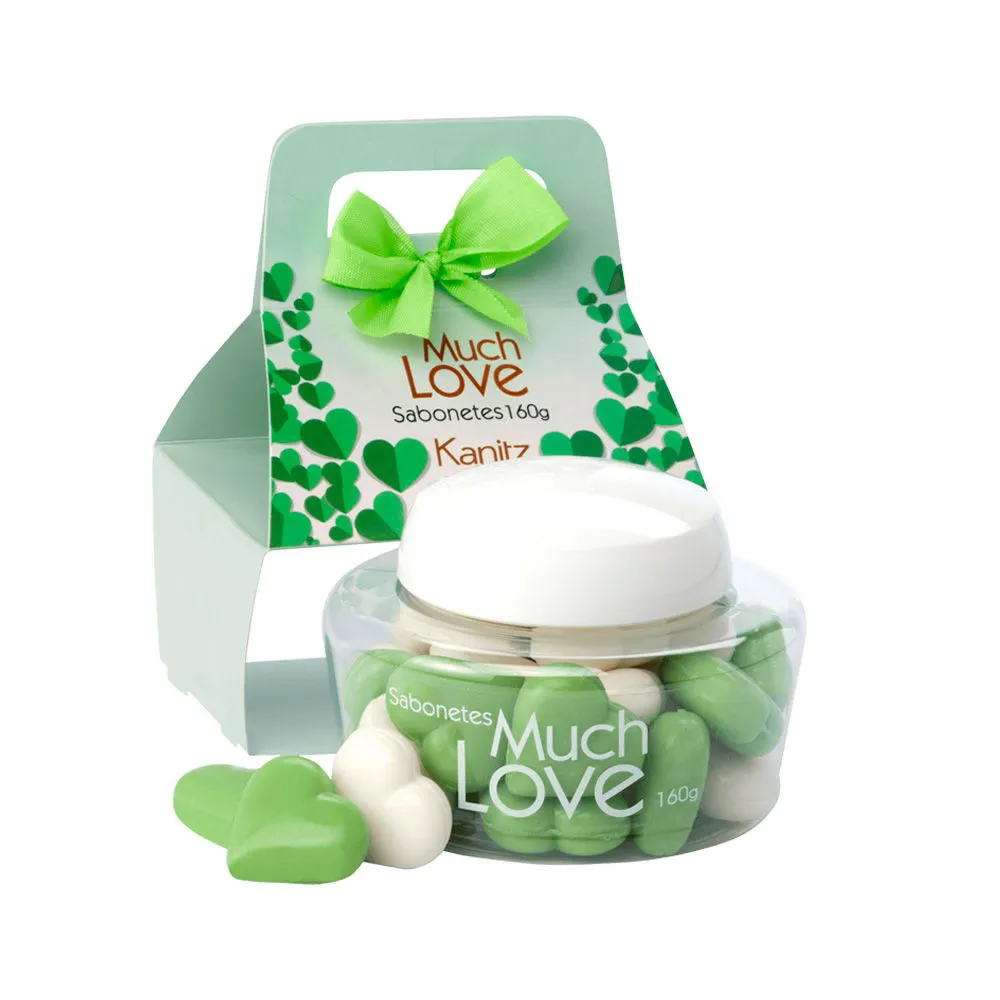 SABONETES KANITZ MUCH LOVE VERDE 160G