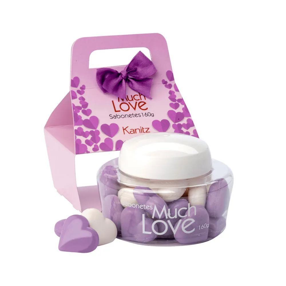 SABONETES KANITZ MUCH LOVE LILAS 160G