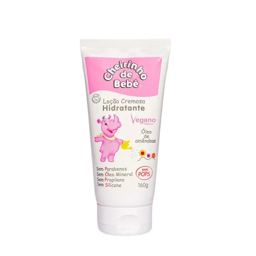 LOCAO HIDRATANTE INFANTIL CHEIRINHO DE BEBE ROSA 160G
