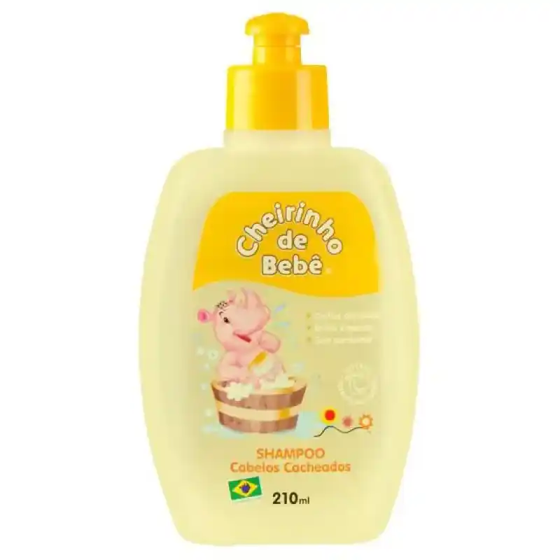 SHAMPOO INFANTIL CHEIRINHO DE BEBE AMARELO 210ML