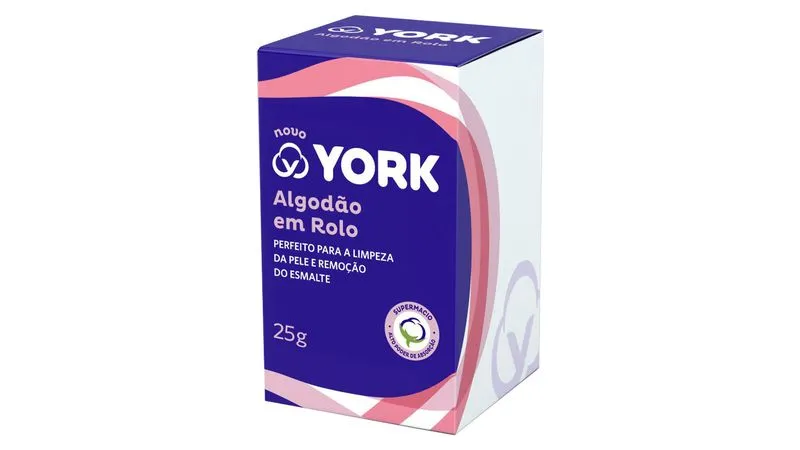 ALGODAO ROLO YORK 25G