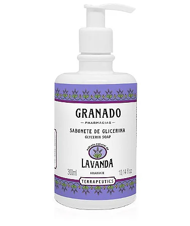 SABONETE LIQUIDO GRANADO LAVANDA 300ML