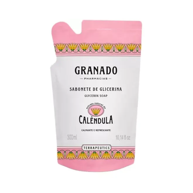 SABONETE LIQUIDO GRANADO CALENDULA REFIL 300ML