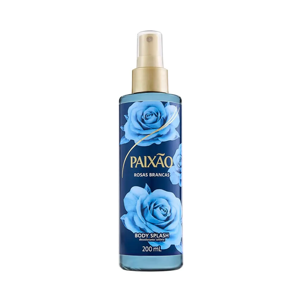 BODY SPLASH PAIXAO ROSAS BRANCAS 200ML