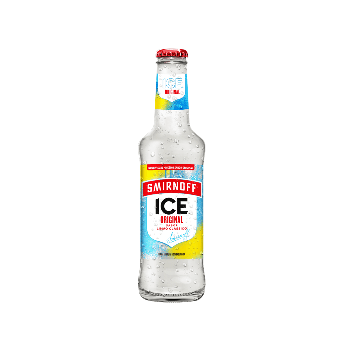 ICE SMIRNOFF LONG NECK 275ML FARDO COM 6U