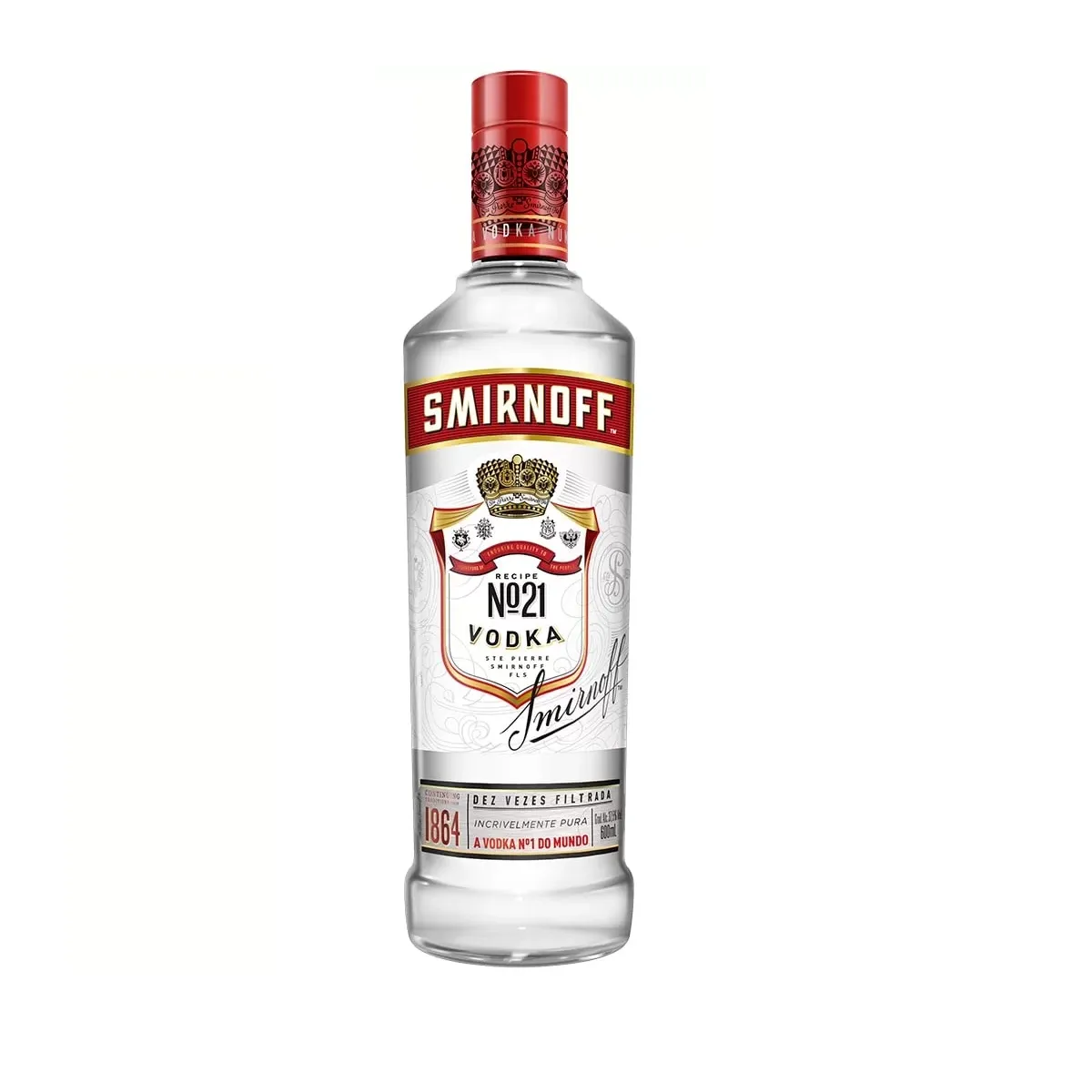 VODKA SMIRNOFF 600ML