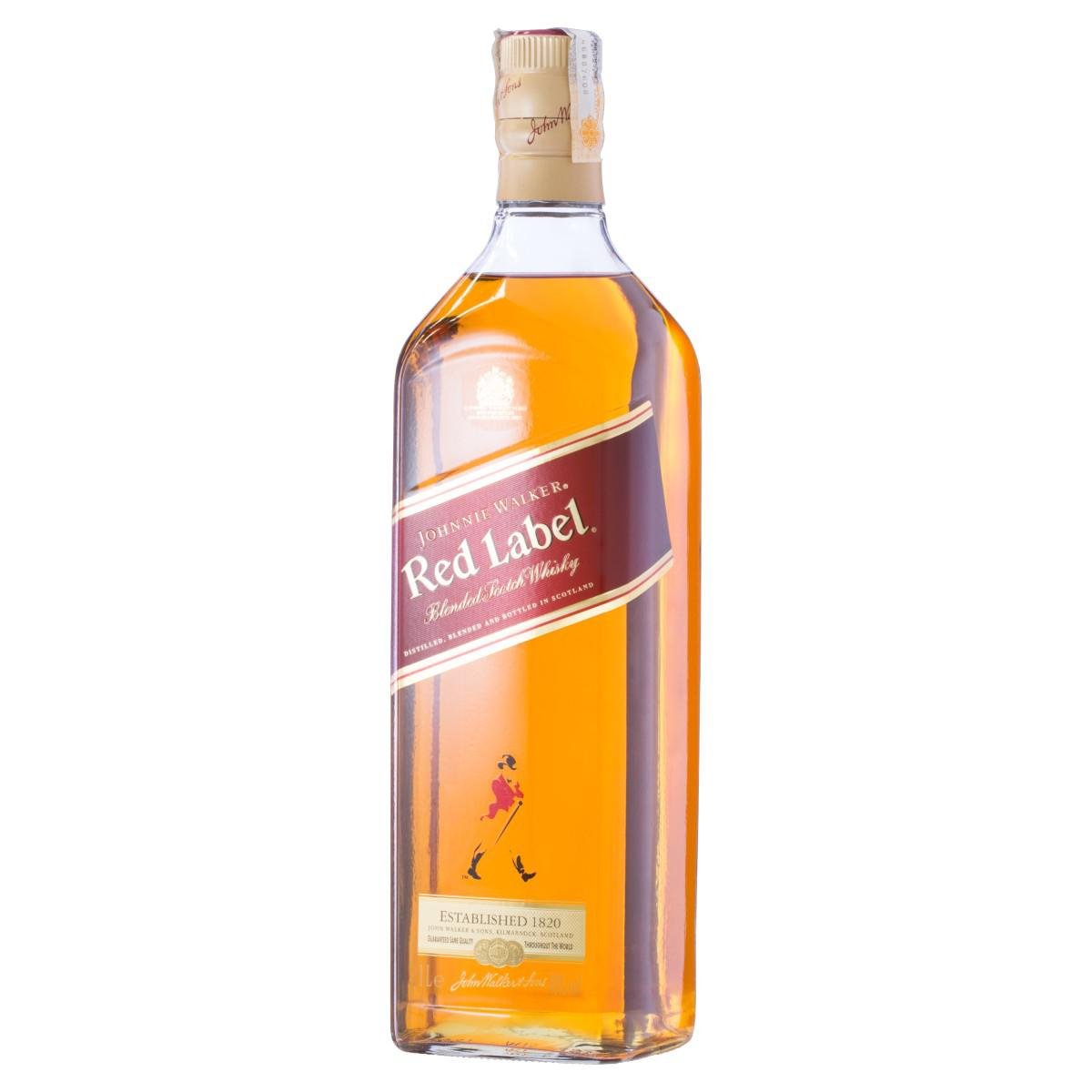 WHISKY JOHNNIE WALKER RED LABEL 1L