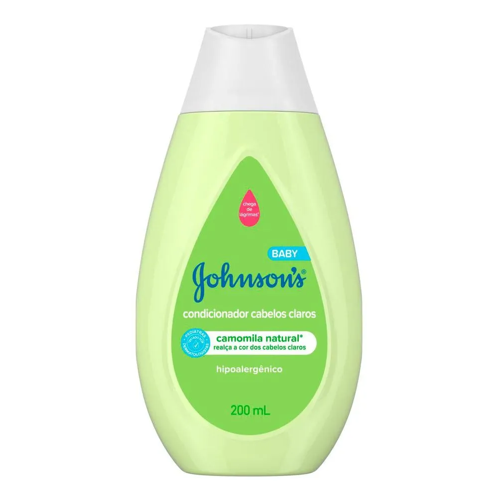 CONDICIONADOR INFANTIL JOHNSONS CABELOS CLARO 200ML