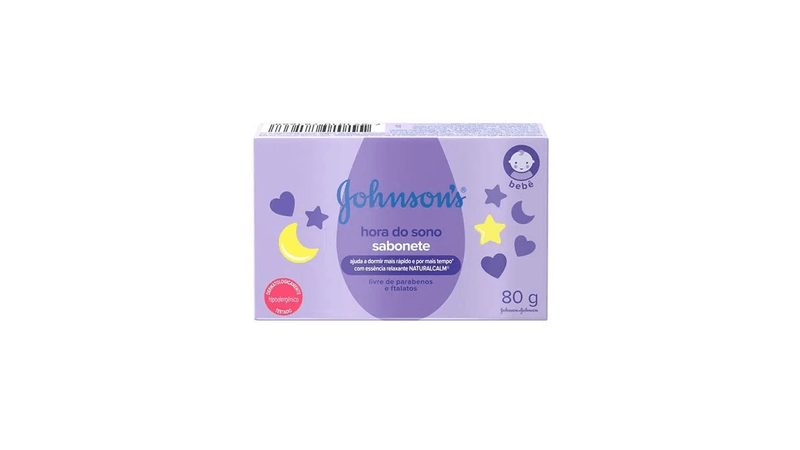 SABONETE INFANTIL JOHNSON BABY HORA DO SONO 80G