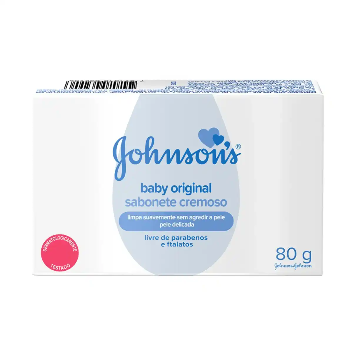 SABONETE INFANTIL JOHNSON BABY ORIGINALCREMOSO 80G