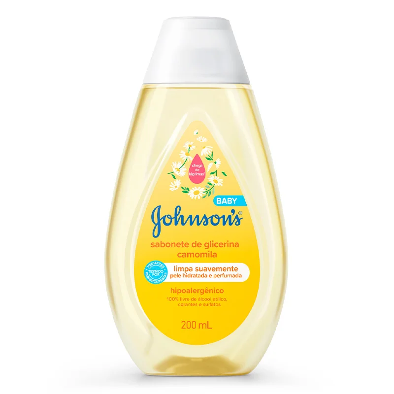 SABONETE LIQUIDO JOHNSON BABY CAMOMILA 200ML