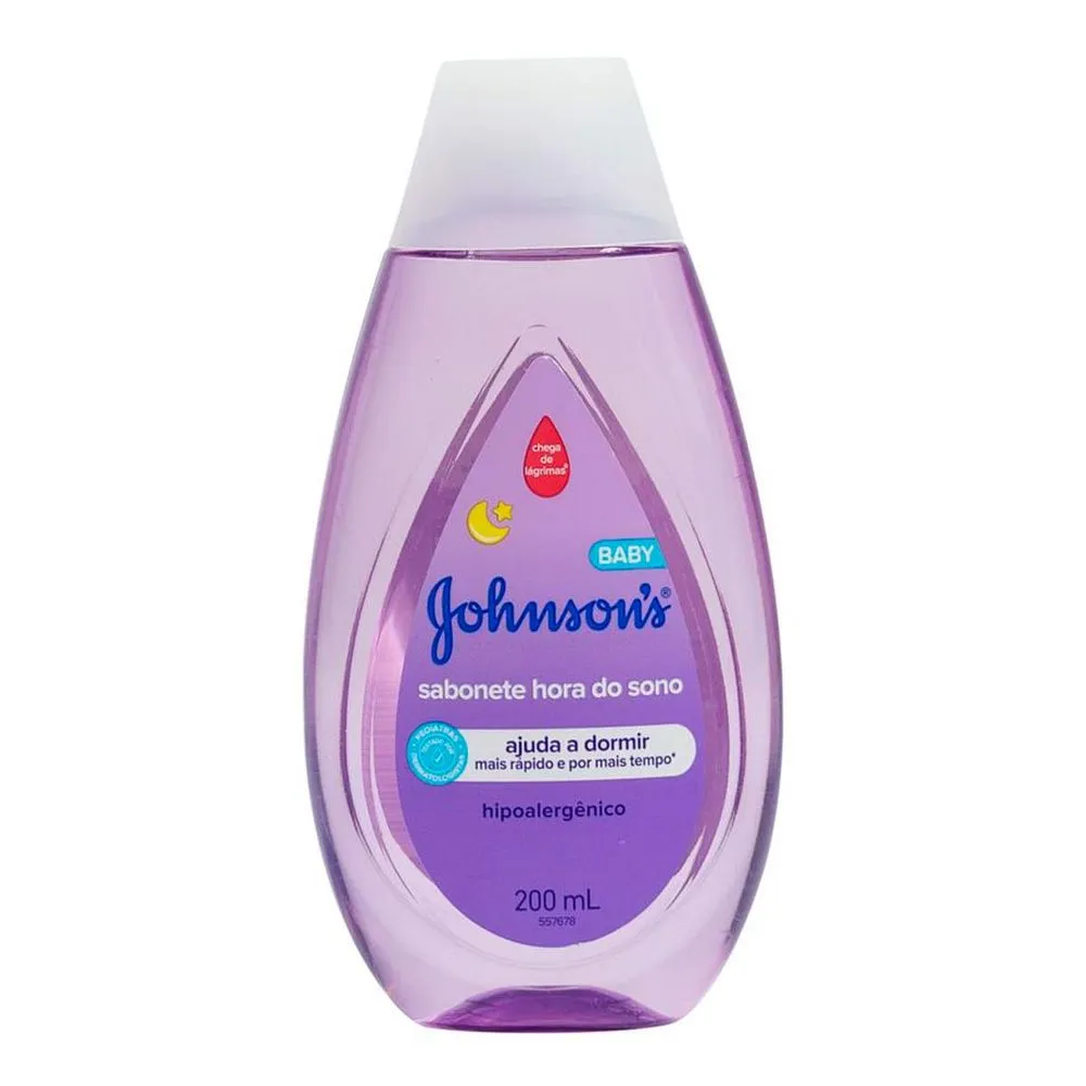 SABONETE LIQUIDO JOHNSON BABY HORA DO SONO 200ML