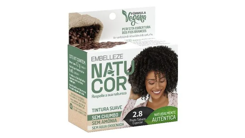 TINTURA NATUCOR PRETO TABACO ESPECIAL 2.8