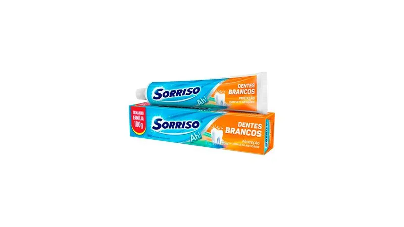 CREME DENTAL SORRISO DENTES BRANCOS 180G DUZIA
