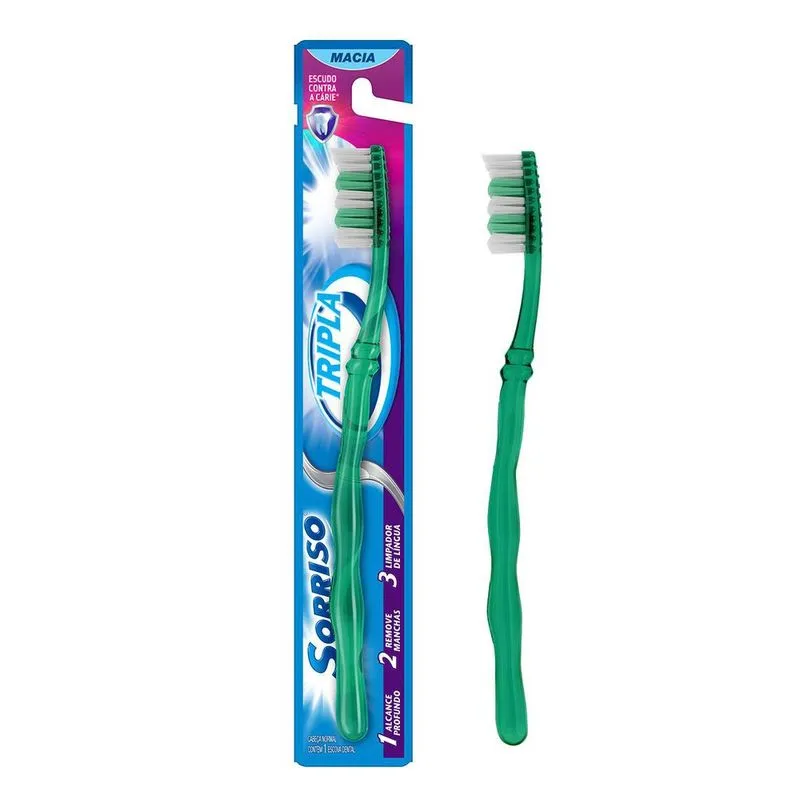 ESCOVA DENTAL SORRISO TRIPLA 123 MACIA