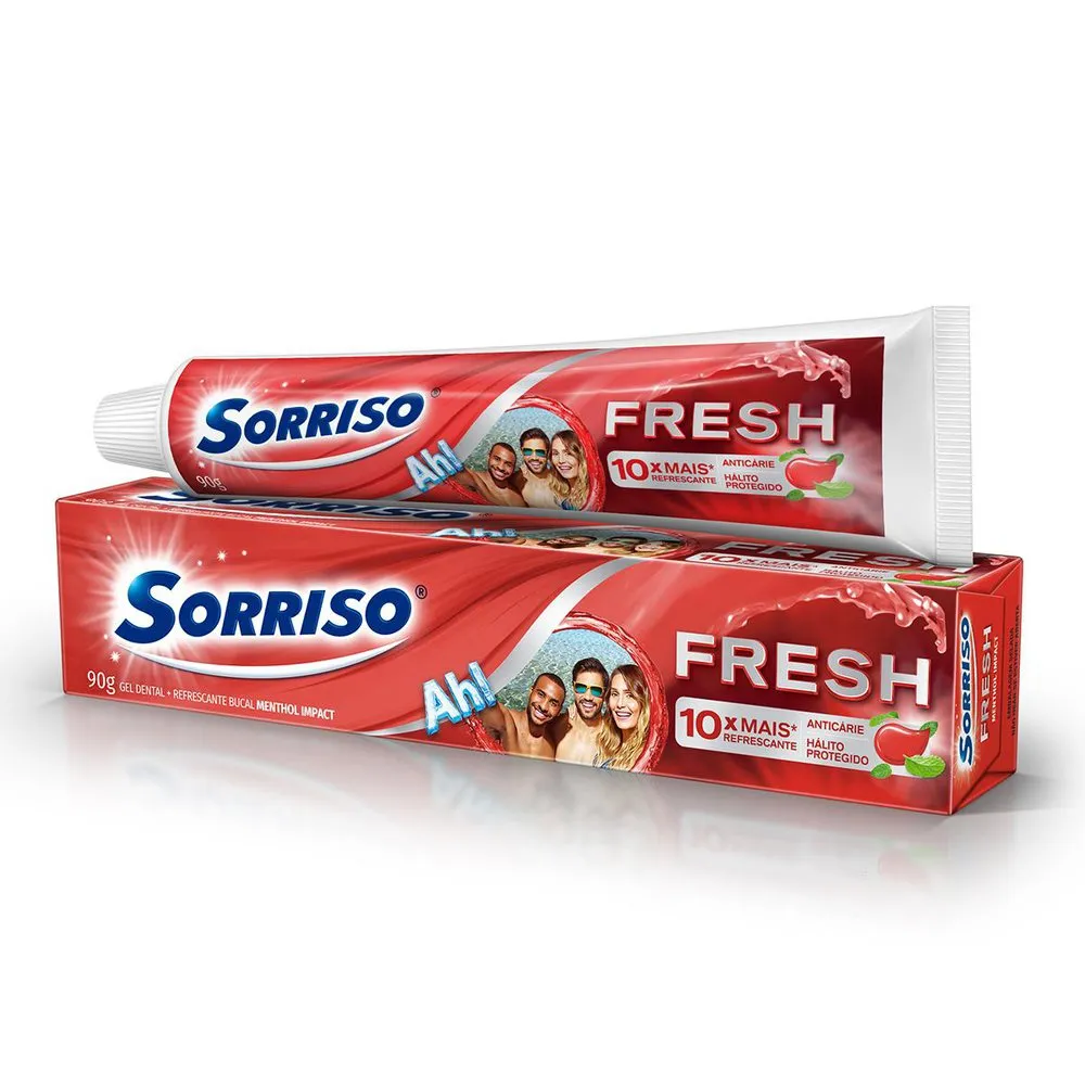 GEL DENTAL SORRISO FRESH 90G DUZIA