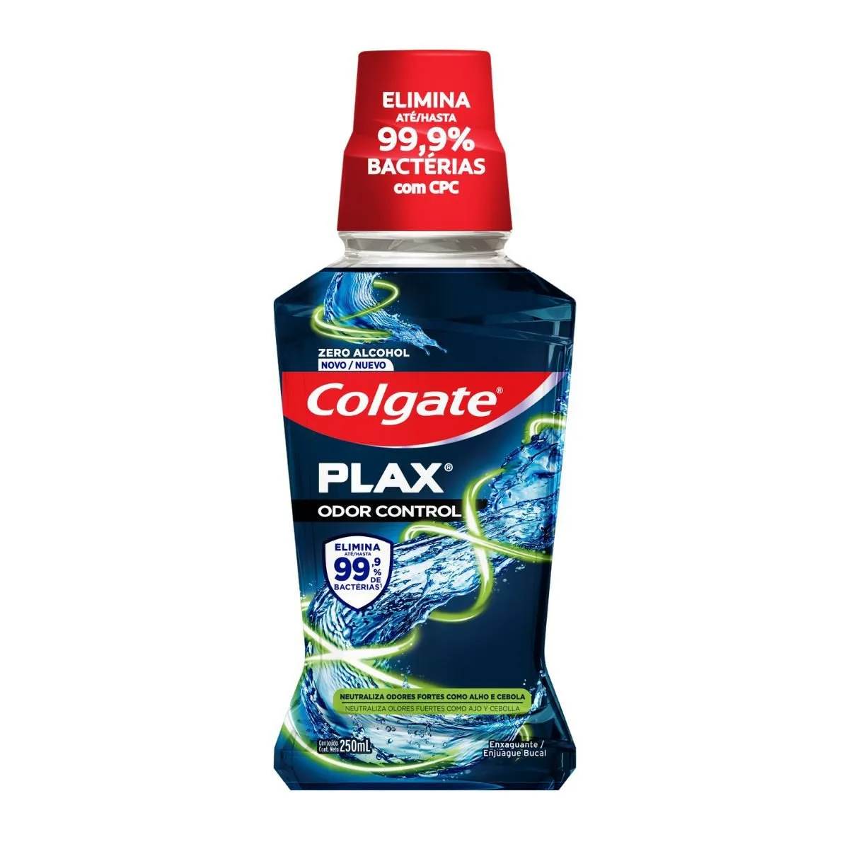 ENXAGUANTE BUCAL COLGATE PLAX ODOR CONTROL 250ML