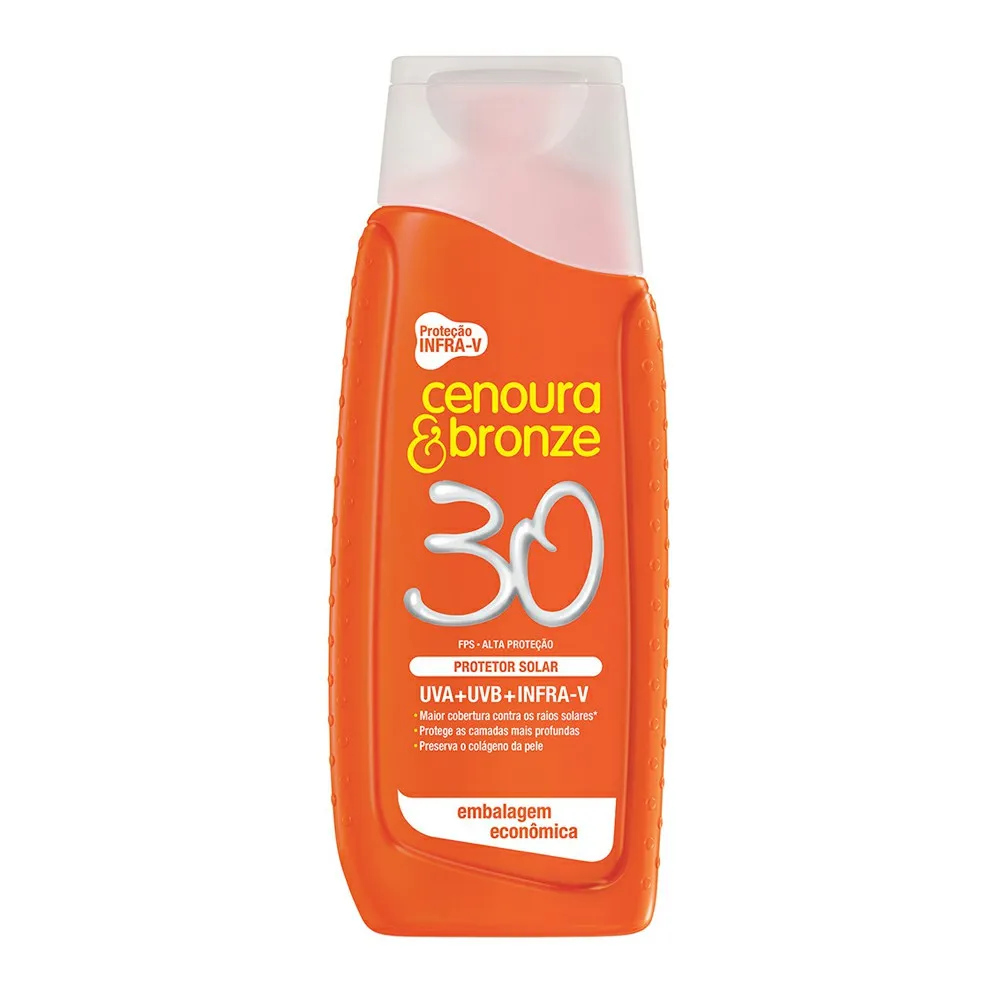 PROTETOR SOLAR CENOURA E BRONZE FPS30 200ML