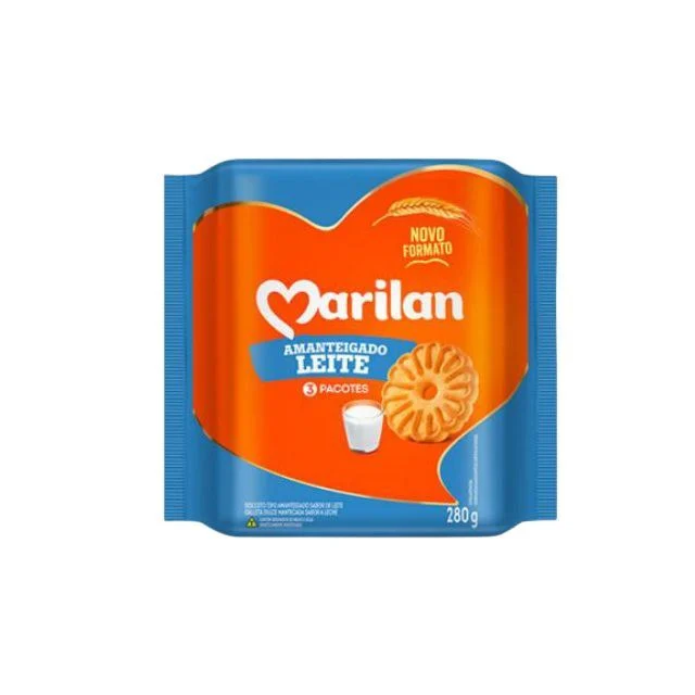 BISCOITO MARILAN AMANTEIGADO LEITE 280G