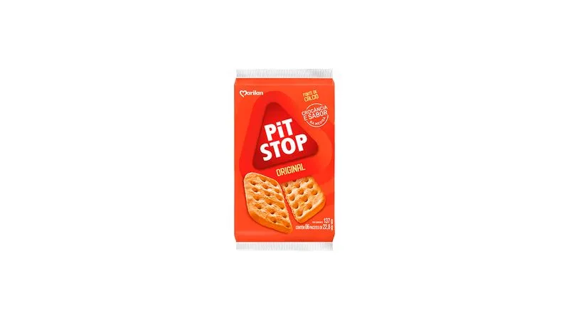 BISCOITO SALGADO MARILAN PIT STOP ORIGINAL 137G