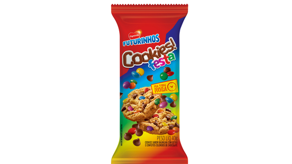 BISCOITO COOKIES CAPRICCHE FESTA 40G