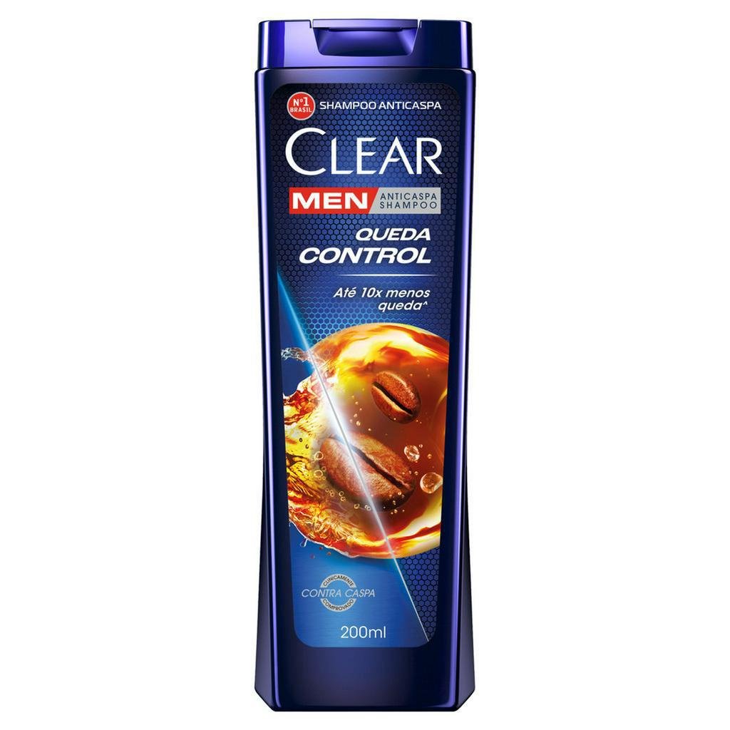 SHAMPOO CLEAR ANTICASPA QUEDA CONTROL 200ML