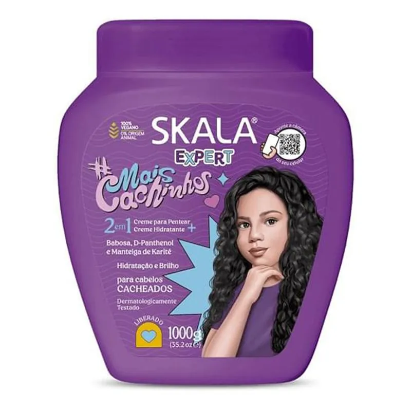 CREME TRATAMENTO CABELO SKALA MAIS LISINHOS 1KG