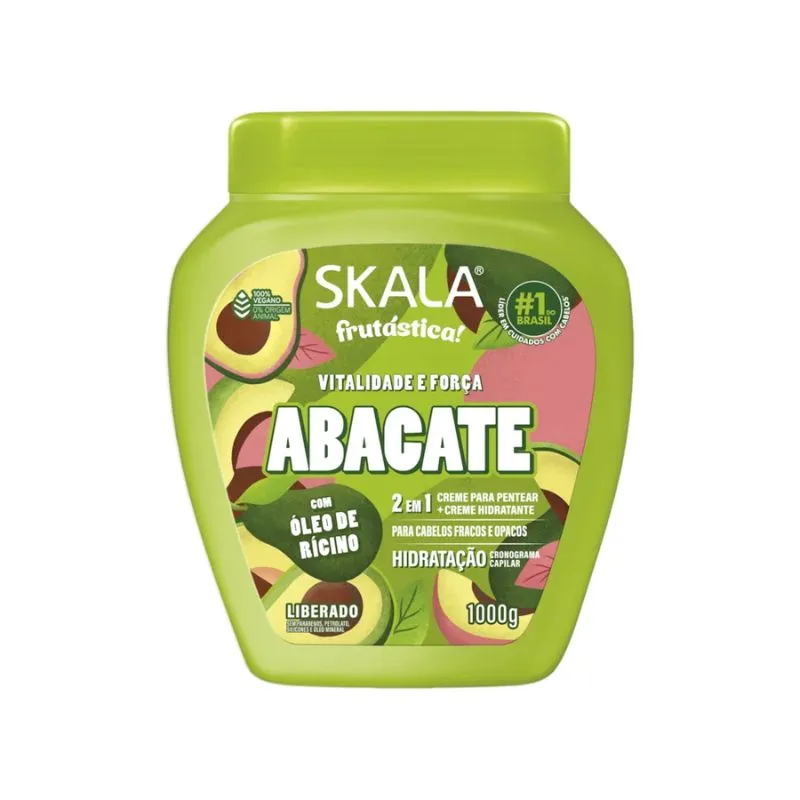 CREME TRATAMENTO CABELO SKALA ABACATE 1KG
