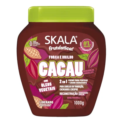 CREME TRATAMENTO CABELO SKALA CACAU 1KG