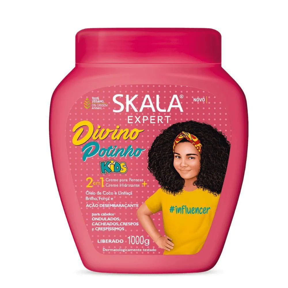 CREME TRATAMENTO CABELO SKALA DIVINO POTINHO 1KG