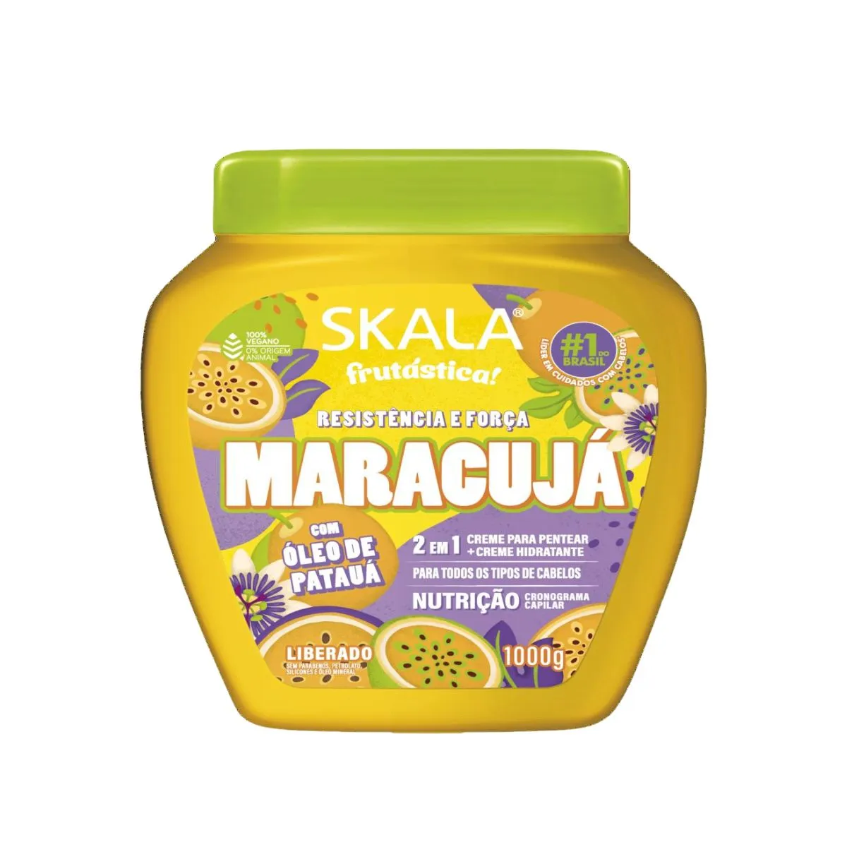 CREME TRATAMENTO CABELO SKALA MARACUJA 1KG