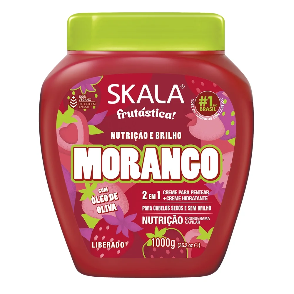 CREME TRATAMENTO CABELO SKALA MORANGO 1KG